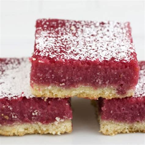 Raspberry Lemonade Bars Handle The Heat Just Desserts Raspberry