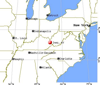 Inez, Kentucky (KY 41224, 41262) profile: population, maps, real estate ...