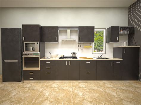 Straight Modular Kitchen Kitchen Designs Layout Kitchen Layout