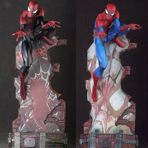 Marvel Crazy Toys Spiderman The Amazing Spider man PVC Action Figure ...