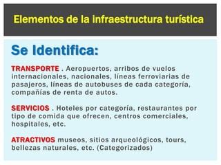 Infraestructura Y Superestructura Turistica PPT