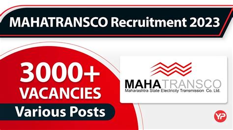 3000 Vacancies In MAHATRANSCO Recruitment 2023 For Various Posts