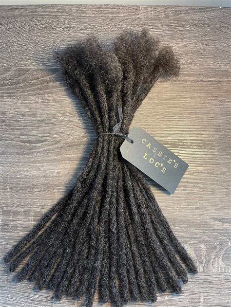 100% Human Hair Dreadlock Extensions - Etsy