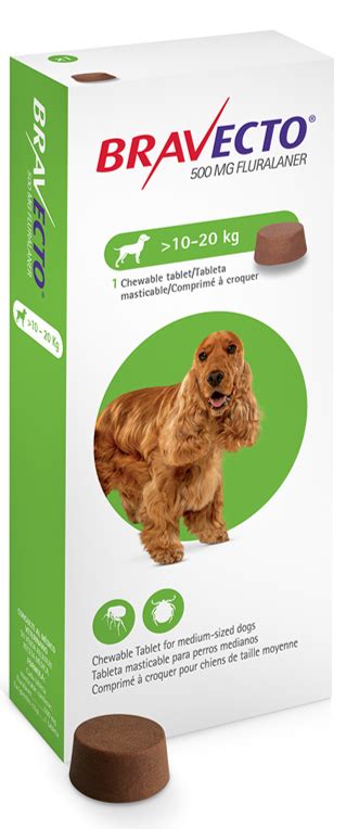 Bravecto 500 Mg x 1 Tab ( 10 - 20 KG ) | Windies Corp