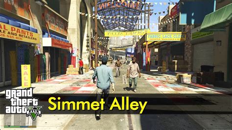 Simmet Alley GTA V YouTube