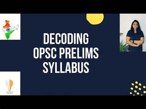 Decoding The Complete Opsc Oas Ofs Ops Ors Syllabus For Prelims And