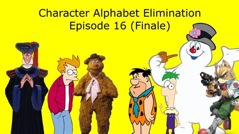 Character Alphabet Elimination Season F Episode 16 The Fantastic