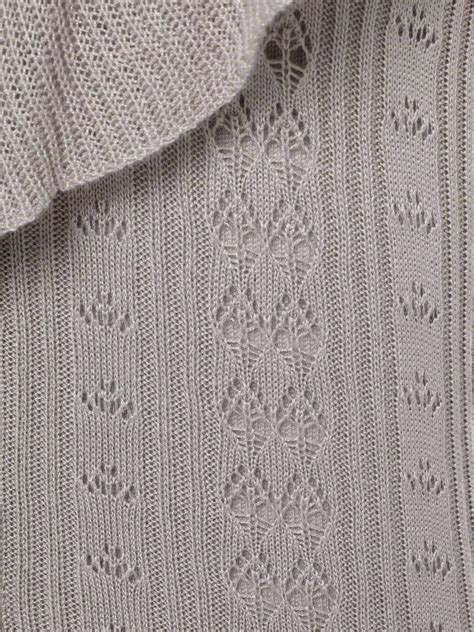 Платье макси из трикотажа ажурной вязки :: LICHI - Online fashion store