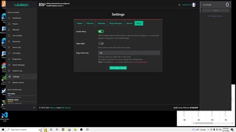 how to open txadmin in browser