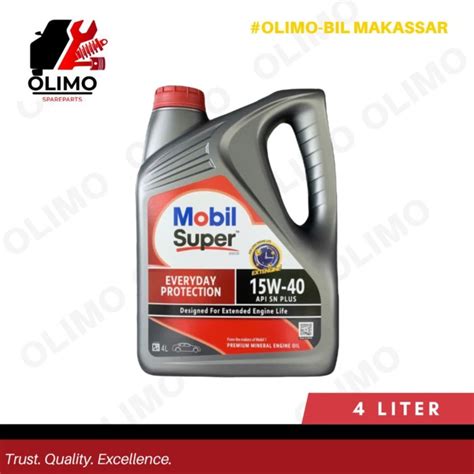 Mobil Super 1000 Mineral Multigrade 15W 40 4Ltr Quickee 51 OFF