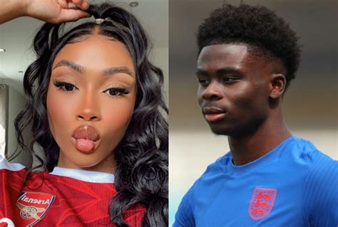 Bukayo Saka of Arsenal has a girlfriend, her name is Tolami Benson