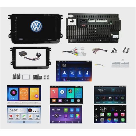 Central Multimidia Automotivo Vw Jetta Tiguan Amarok Android P Wifi