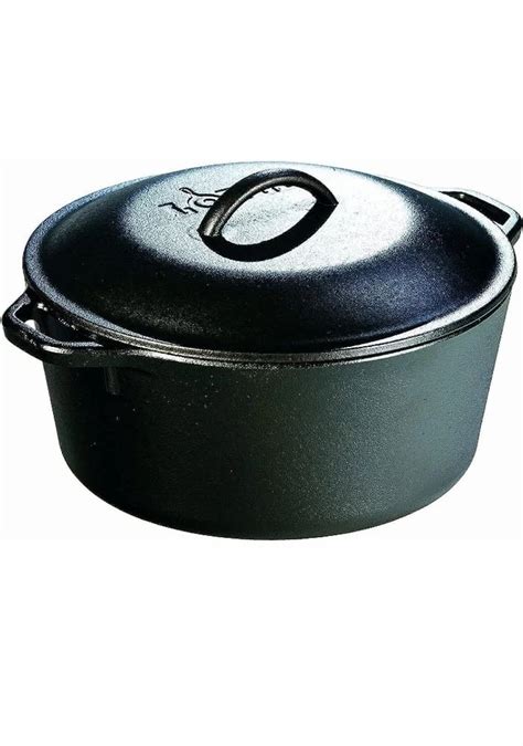 Lodge Cast Iron Dutch Oven With Lid 7 Quart At Rs 7999 Piece Karol Bagh New Delhi Id