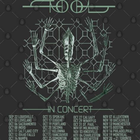 Tool In Concert 2023 Shirt, Tool Band Fan Shirt, Tool 2023 Tour Shirt ...