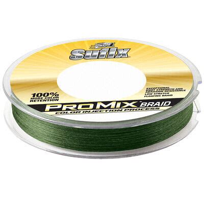 Sufix Promix Braid Lb Yds Low Vis Green Ebay