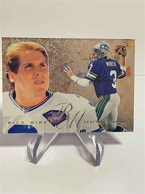 Fleer Flair Rick Mirer Seattle Seahawks Ebay