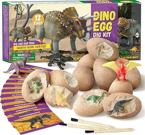 Byncceh St Ck Dinosaurier Eier Ausgraben Dino Ei Spielzeug Party