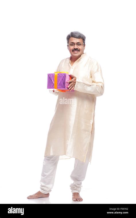 Men wearing white kurta Cut Out Stock Images & Pictures - Alamy