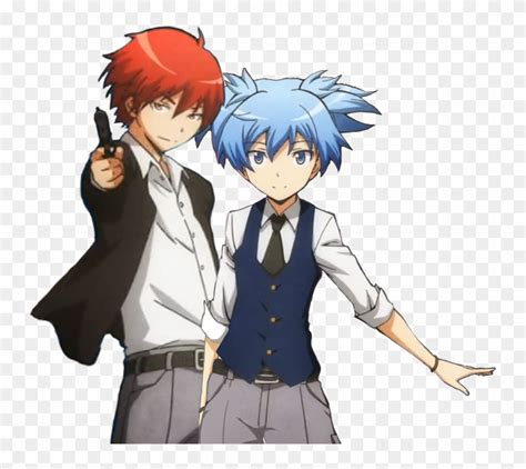 Assassination Classroom Karma Y Nagisa Png Download Karma And Nagisa Assassination Classroom