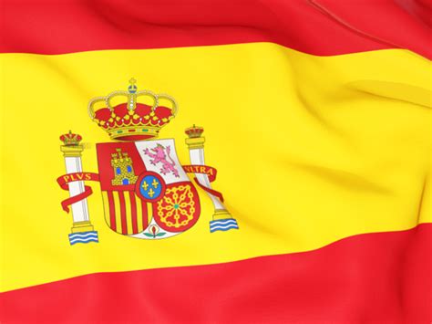 Flag background. Illustration of flag of Spain