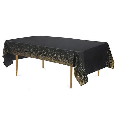 Plastic Tablecloths for Rectangle Tables, Waterproof Party Table Cloths ...