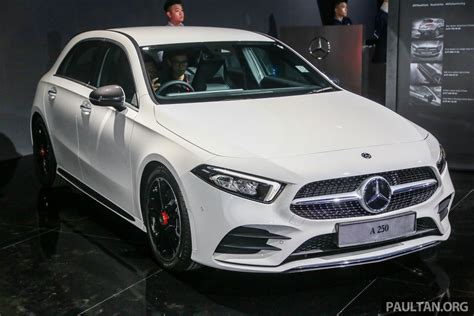 W Mercedes Benz A Class Launched In Malaysia A Progressive Line