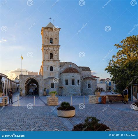 Church Of Saint Lazarus In Downtown Larnaca Editorial Photo Image Of