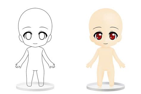 Draw Chibi Model For You Nendoroid Chibi Art Toy