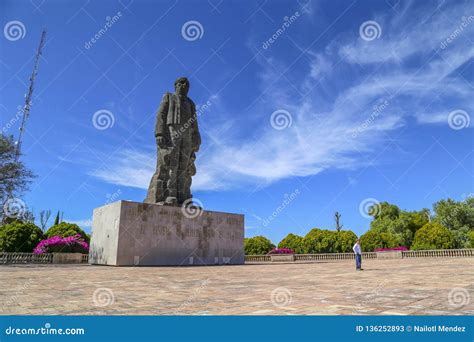 Monument To Benito Juarez, Neoclassical Monument Made Of Marble To ...