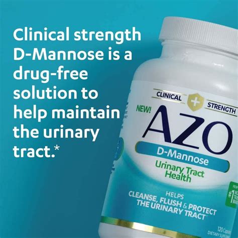 Azo Dual Protection Probiotic With D Mannose For Womens Urinary Tract