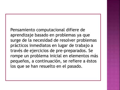 Pensamiento Computacional Ppt