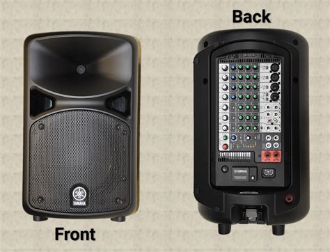 Yamaha Stage PAS PA System – University Center for Teaching and Learning