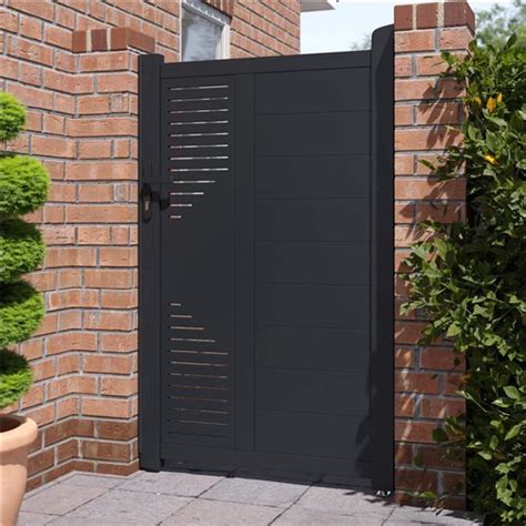 Avalon Aluminium Pedestrian Gate Garden Buildings Direct