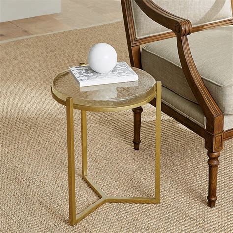 quirky gold side table  archie bernardino blog