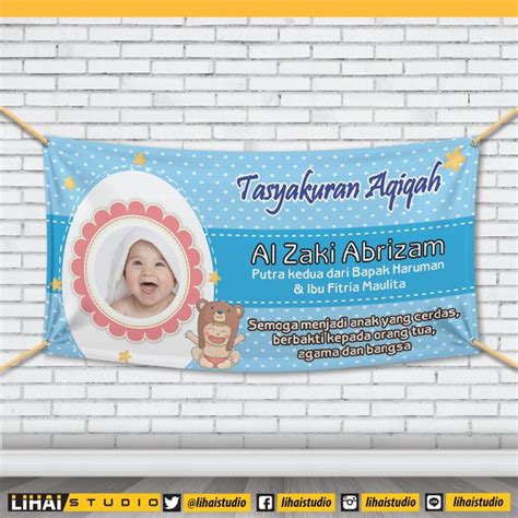 Detail Spanduk Tasyakuran Aqiqah Koleksi Nomer 23