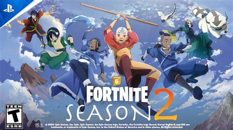 Fortnite X Avatar The Last Airbender Mini Event Season 2 Youtube