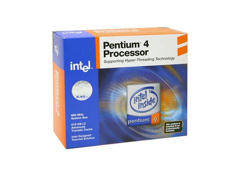 Open Box Intel Pentium 4 3 4c Pentium 4 Northwood 3 4 Ghz Socket 478 Processor