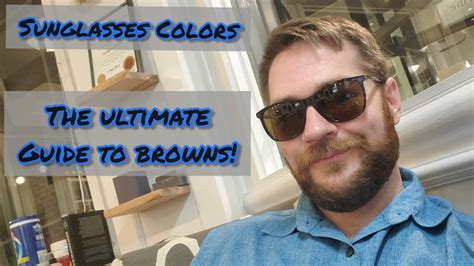 Sunglasses Lens Color Guide: A Guide To Brown Lenses, The Ultimate Dark Contrast Lens! - YouTube