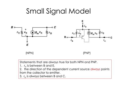 Ppt Small Signal Model Pnp Transistor Powerpoint Presentation Free