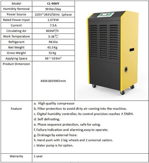 Energy Star Dehumidifier Manufacturers and Suppliers China - Factory ...