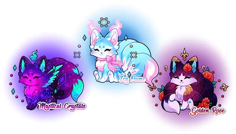 Mythical Fox Spirit Adopts Sold By Miizue On Deviantart