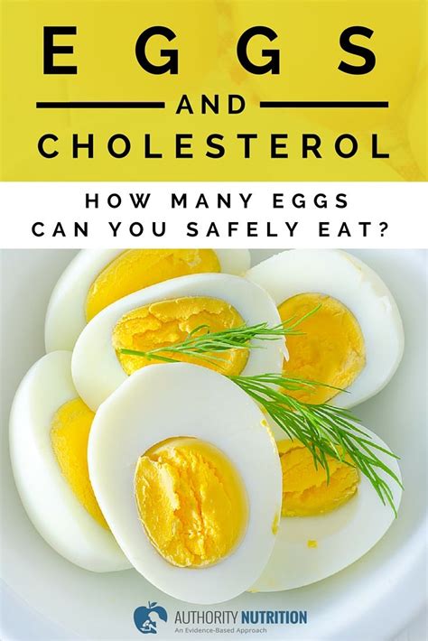 Eggs And Cholesterol — How Many Eggs Can You Safely Eat Health And Nutrition Diet And