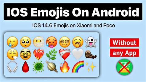 Ios Emojis On Android Without Zfont Ios Emojis On Xiaomi And