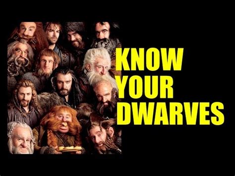 The Hobbit Dwarves Names