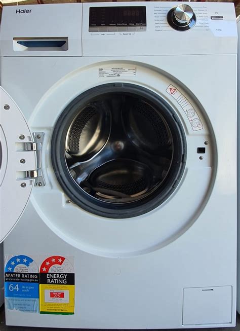 Haier Hwf75aw2 7 5kg Front Loader Washing Machine Wa Appliance Warehouse