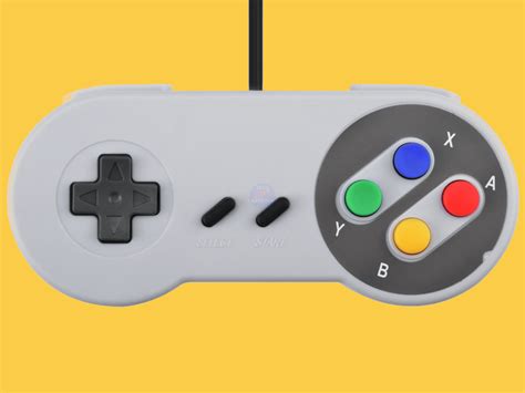 Classic Usb Super Nintendo Snes Controller For Windows Pc Apple Mac Pi