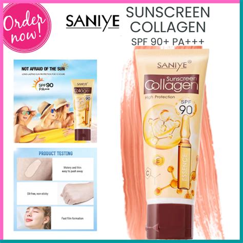 AUTHENTIC AND VERY EFFECTIVE SANIYE Sunscreen Collagen SPF90 PA