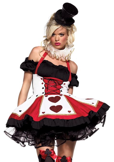 Womens Pretty Playing Card Costume