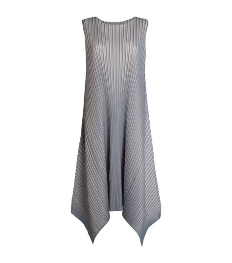 Pleats Please Issey Miyake Sleeveless Pleated Midi Dress Harrods Us