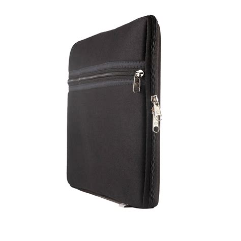 Funda Notebook Neoprene Negro Con Bolsillo Lider Notebooks